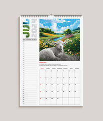 2024 Wall Calendar (PRINTED & SHIPPED)