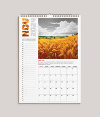 2024 Wall Calendar (PRINTED & SHIPPED)