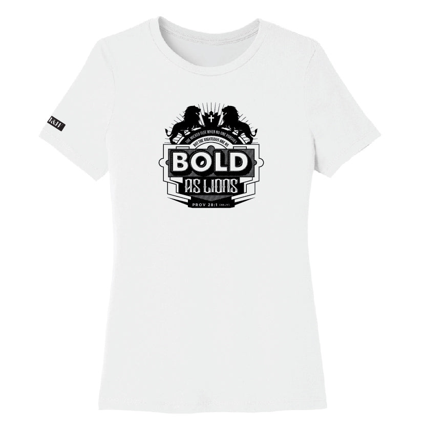 Bold as lions - Premium Womens Crewneck T-shirt