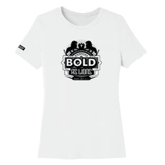 Bold as lions - Premium Womens Crewneck T-shirt