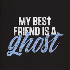My Best Friend is a Ghost - Heavyweight Unisex Crewneck T-shirt