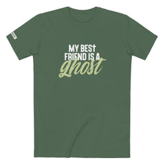 My Best Friend is a Ghost - Heavyweight Unisex Crewneck T-shirt