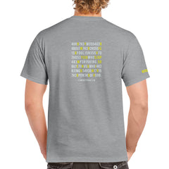 Hidden Wisdom (Large Print) - Heavyweight Unisex Crewneck T-shirt